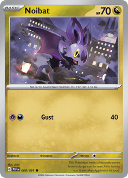 2024 Noibat #68 Paldean Fates