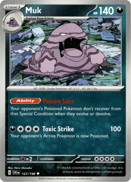 2023 Muk #127 Scarlet & Violet