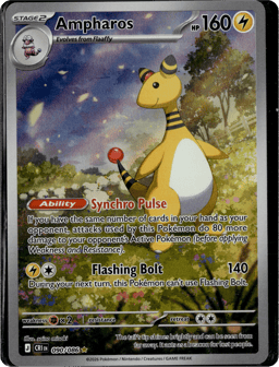 2026 Ampharos #90 Chaos Rising