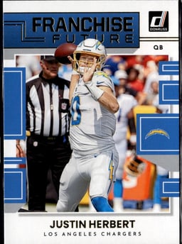 2022 Justin Herbert #FF-JH Donruss Franchise Future