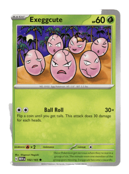 2023 Exeggcute #102 151