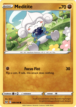 2022 Meditite #99 Lost Origin