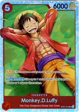 2025 Monkey.D.Luffy (foil) #14 EX Gear 5