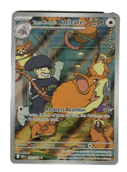 2025 Team Rocket's Raticate #202 Destined Rivals