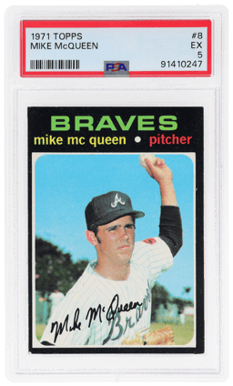 1971 Topps Mike Mcqueen #8 PSA 5