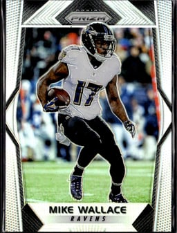 2017 Mike Wallace #158 Prizm