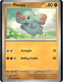 2024 Phanpy #48 Paldean Fates