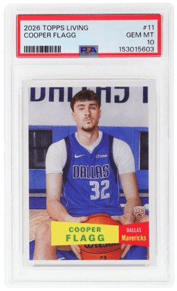 2025 Topps Living Cooper Flagg #11 PSA 10