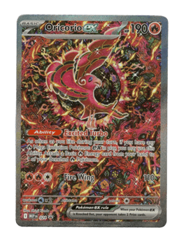 2025 Oricorio ex #24 Mega Evolution Black Star Promos