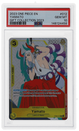 2023 One Piece Promo Gift Collection Yamato #12 PSA 10