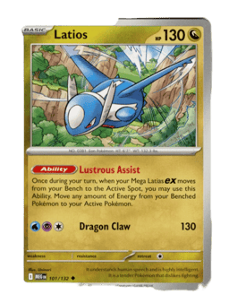 2025 Latios #101 Mega Evolution