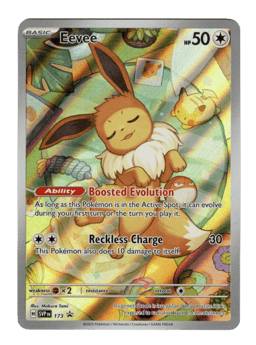 2023 Eevee #173 Scarlet & Violet Black Star Promos