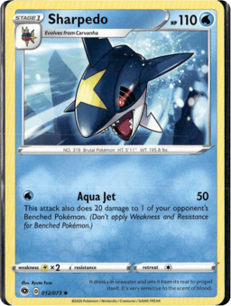 2020 Sharpedo #12 Champion's Path