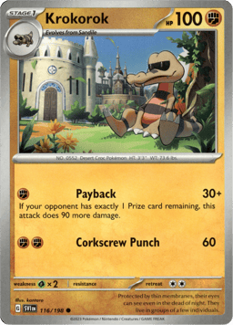 2023 Krokorok #116 Scarlet & Violet