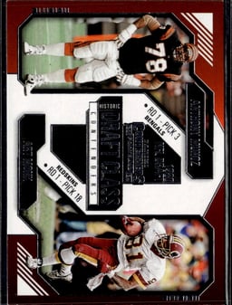 2024 Anthony Munoz / Art Monk #4 Contenders Historic Draft Class