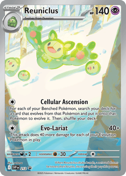 2023 Reuniclus #212 Scarlet & Violet Black Star Promos