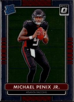 2024 Michael Penix Jr. #9 Donruss Optic Rated Rookie