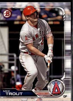 2019 Mike Trout #1 Bowman