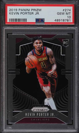 2019 Panini Prizm Kevin Porter Jr. ROOKIE #274 PSA 10 GEM MINT