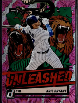2021 Kris Bryant #UNL17 Donruss Unleashed