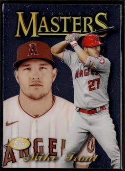 2021 Mike Trout #97FM-MT Finest Masters