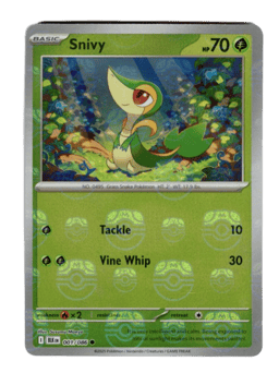 2025 Snivy  (Master Ball) #001 Black Bolt
