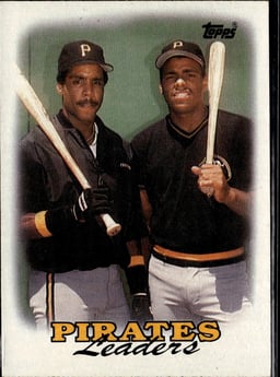 1988 Barry Bonds #231 1987 Team Leaders