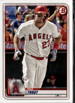 2019 Mike Trout #1 Bowman