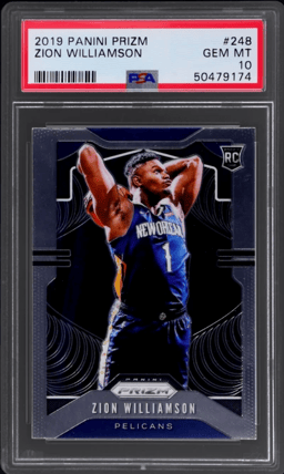 2019 Panini Prizm Zion Williamso