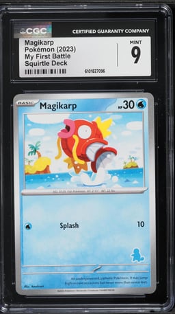 2023 Pokemon Scarlet & Violet My First Battle Squirtle Deck Magikarp CGC 9 MINT