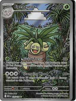 2025 Exeggutor #135 Mega Evolution