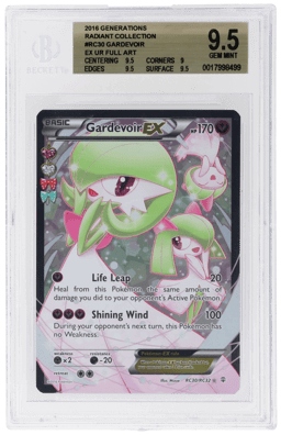 2016 Pokemon XY Generations Radiant Collection Gardevoir Ex #RC30 BGS 9.5