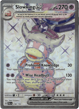 2023 Slowking ex #238 Paldea Evolved
