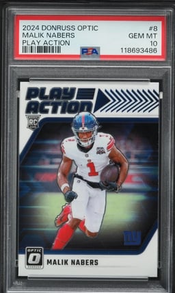 2024 Donruss Optic Play Action M