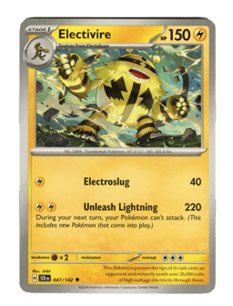 2024 Electivire #47 Stellar Crown