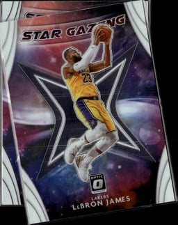 2020 LeBron James #3 Donruss Optic Star Gazing
