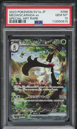 2023 Pokemon Japanese SV Triplet Beat SAR Meowscarada ex #96 PSA 10 GEM MINT
