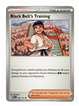 2025 Black Belt's Training #98 Prismatic Evolutions