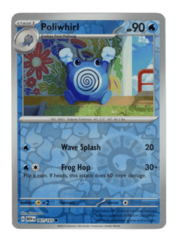2023 Poliwhirl #61 151