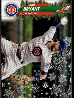 2016 Kris Bryant #38 Holiday