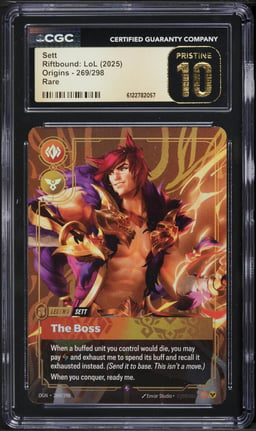 2025 Riftbound: LoL Origins Sett #269 CGC 10 PRISTINE