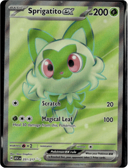 2026 Sprigatito ex #251 Ascended Heroes