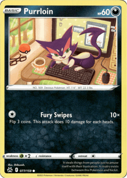 2023 Purrloin #77 Crown Zenith
