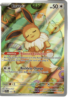 2023 Eevee #173 Scarlet & Violet Black Star Promos