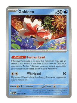 2025 Goldeen #20 Prismatic Evolutions