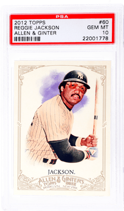 2012 Topps Allen and Ginter Reggie Jackson #60 PSA 10