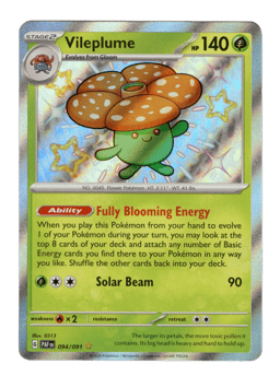 2024 Vileplume #94 Paldean Fates