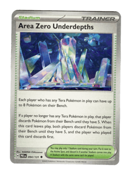 2025 Area Zero Underdepths #94 Prismatic Evolutions