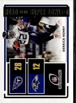 2020 Derrick Henry #RSBDR-DH Donruss Road to the Super Bowl