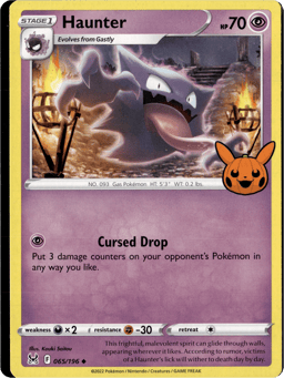2020 Haunter #065/196 Miscellaneous Cards & Products
